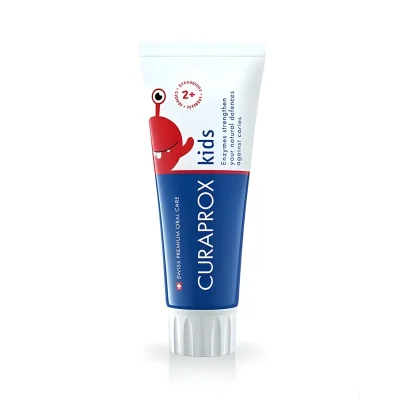 ยาสีฟันเด็ก CURAPROX KIDS รส Strawberry - Fluoride 950 PPM