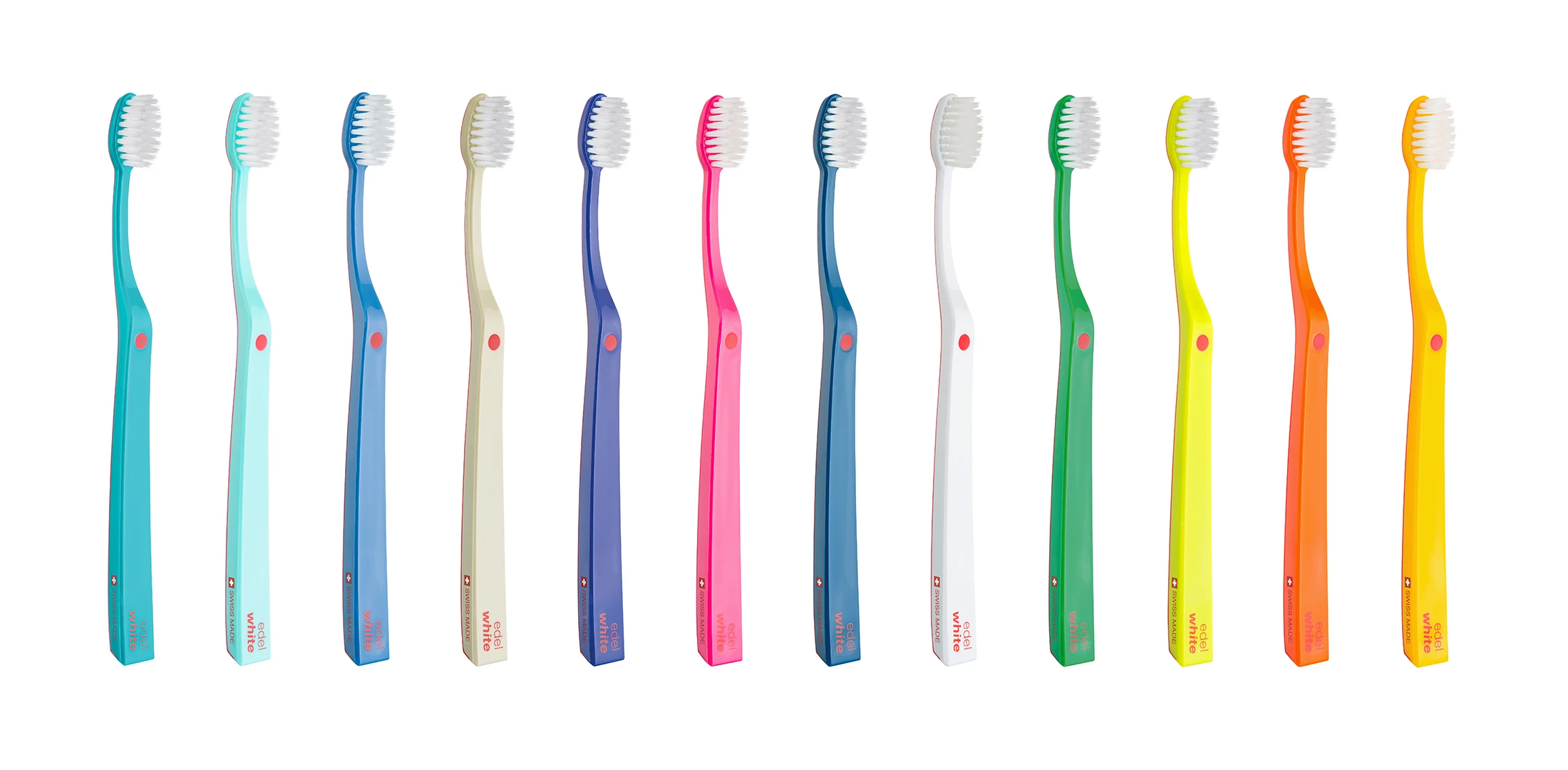 แปรงสีฟัน edel+white UltraSoft Flosserbrush ทั้ง 12 สี
